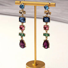 Load image into Gallery viewer, Pretty Bling Crystal Drop Earrings in 2 Color Combinations (as shown in photos)