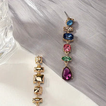 Load image into Gallery viewer, Pretty Bling Crystal Drop Earrings in 2 Color Combinations (as shown in photos)