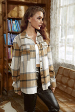Load image into Gallery viewer, ON SALE! Plaid 2 Pocket Shirt/Shacket in a variety of Color Combinations-WAS $99.00, NOW $39.99