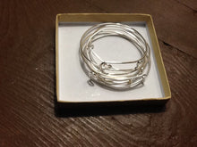 Load image into Gallery viewer, Wholesale, Expandable Charm Bracelets W/out Charms-Sold as a Set of 3 Silver Tones