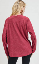 Load image into Gallery viewer, Cotton Bleu-Women’s Top #61778-WAS $59.00, Now $39.99- Shoe Lace Design Closure
