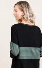Load image into Gallery viewer, Cotton Bleu-Women’s Top #62472- Now $39.99, Was $59.00-in Green Black Colorations
