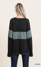 Load image into Gallery viewer, Cotton Bleu-Women’s Top #62472- Now $39.99, Was $59.00-in Green Black Colorations
