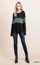 Load image into Gallery viewer, Cotton Bleu-Women’s Top #62472- Now $39.99, Was $59.00-in Green Black Colorations
