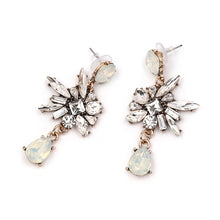 Load image into Gallery viewer, Lovely Crystal Earrings for the Bride or Formal, Evening Wear
