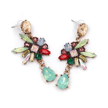 Load image into Gallery viewer, Lovely Crystal Earrings for the Bride or Formal, Evening Wear
